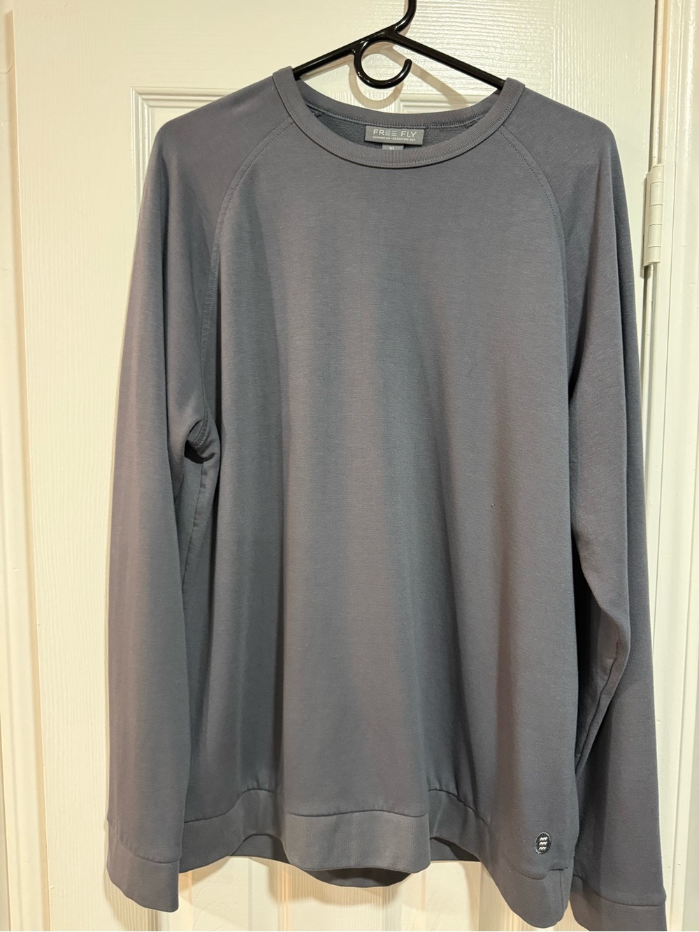 Free Fly Men's Crewneck Long Sleeve sweatshirt  - Slate Gray / xl